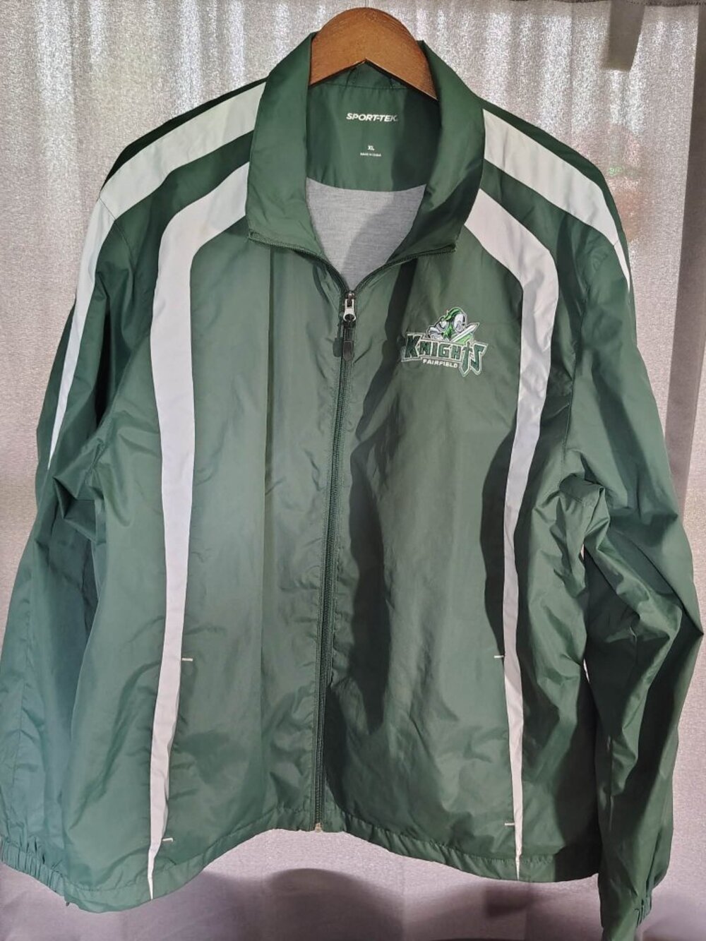 Green Knights Windbreaker Jacket XL